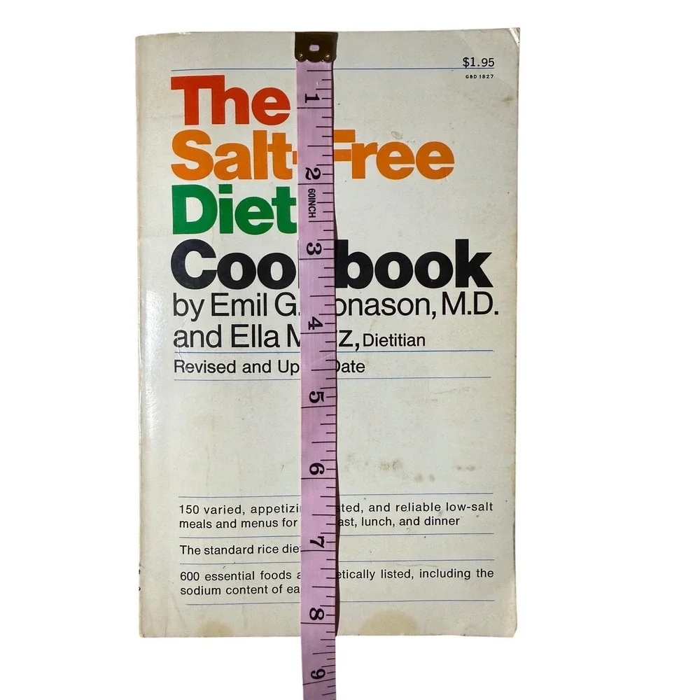 The Salt-Free Diet Cookbook Vintage